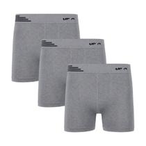 Kit 3 Cuecas Boxer Up 436 Masculina Microfibra Sem Costura Kit 3 Cuecas Boxer Up 436 Masculina Microfibra Sem Costura