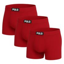 Kit 3 Cuecas Boxer Viscose Premium Fibra de Bambu Conforto Extremo Toque Seda Gelado Polo Ice Box