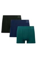 Kit 3 cuecas Boxer Zee Rucci sem Costura Masculina Sortidas
