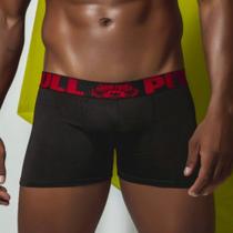 Kit 3 Cuecas Boxers Confortáveis de Poliéster Estampas Lisas Kit 3 Cuecas Boxers Confortáveis de Poliéster Estampas Lisas