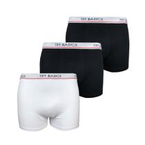 Kit 3 Cuecas Boxers Infantil Box Algodão Cotton Conforto