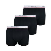 Kit 3 Cuecas Boxers Infantil Box Algodão Cotton Conforto