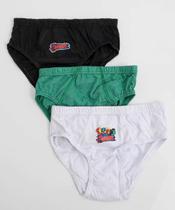 Kit 3 Cuecas Infantil Avengers Tam 2 a 12-90006