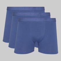 Kit 3 Cuecas Lupo Boxer Algodão com Elastano 00784