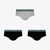 Kit 3 Cuecas Lupo Slip Algodão Com Elastano 00524-089
