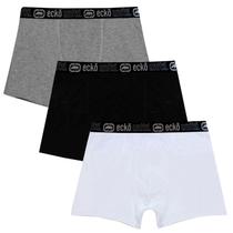 Kit 3 Cuecas Masculinas Boxer Cotton Basic Ecko Unltd Colors