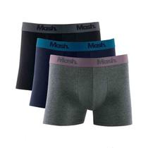 Kit 3 Cuecas Mash Boxer Cotton