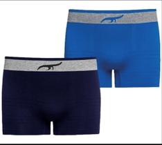 Kit 3 Cuecas Plus Size Sem Costura Zeerucci Microfibra Tam GG1