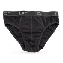 Kit 3 Cuecas Slip Adulto Algodão Personalizado Dom Marco Sortidos 6010