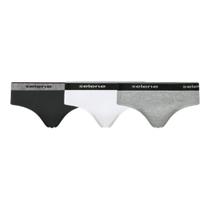 Kit 3 Cuecas Slip Algodão Selene 11900-001 Kit 3 Cuecas Slip Algodão Selene 11900-001