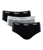 Kit 3 Cuecas Slip Mash 010.04 Algodão Kit 3 Cuecas Slip Mash 010.04 Algodão