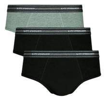 Kit 3 Cuecas Slip Tradicional Algodão Adulto Original 0524 casapaula