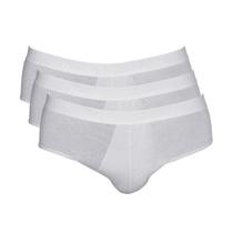 Kit 3 Cuecas Zorba Slip Modal 688 Branco