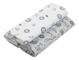 Kit 3 Cueiro Bebê Flanelado Grande Estampado E Macio Papi Kit 3 Cueiro Bebê Flanelado Grande Estampado E Macio Papi