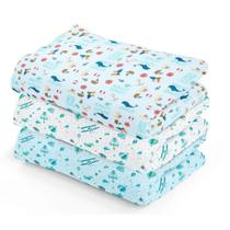 Kit 3 Cueiro Bebê Flanelado Grande Estampado Manta 100% Algodão Kit 3 Cueiro Bebê Flanelado Grande Estampado Manta 100% Algodão