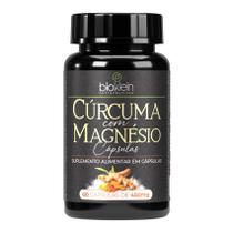 Kit 3 Cúrcuma com Magnésio 60 Cápsulas 450mg Metabolismo Kit 3 Cúrcuma com Magnésio 60 Cápsulas 450mg Metabolismo