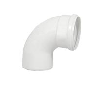 Kit 3 Curva 90º Curta Esgoto Primário Branca 40mm - Krona Kit 3 Curva 90º Curta Esgoto Primário Branca 40mm - Krona