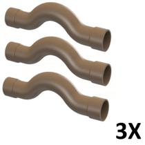 Kit 3 Curva De Transposição Soldável 3/4'' (25mm) Tigre