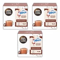 Kit 3 Cx Cápsulas Nescafé Dolce Gusto Moça Brigadeiro