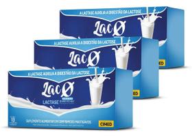 Kit 3 Cx Lac 0 - Lactase 10comp Enzima Lactose 10.000