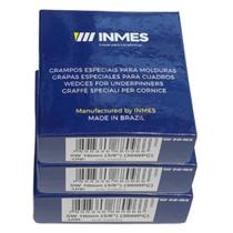 Kit 3 cxs Grampo Sw 10mm para madeira moldura acabamento quadros 9000 unidades Kit 3 cxs Grampo Sw 10mm para madeira moldura acabamento quadros 9000 unidades