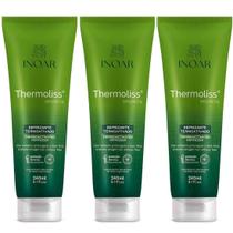 Kit 3 Defrizantes Termoativo Thermoliss Argan Oil 240ml - Inoar