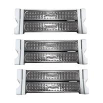 Kit 3 Degrau Duplo Inox P/ Escada Piscina Confort 2 Sodramar Kit 3 Degrau Duplo Inox P/ Escada Piscina Confort 2 Sodramar