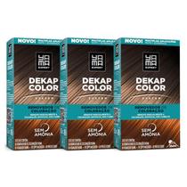 Kit 3 Dekapcolor System Removedor de Coloração 300ml - Yamá