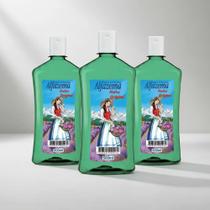 Kit 3 Deo Colonia Perfume Alfazema Halley 500ml Limpeza Espiritual