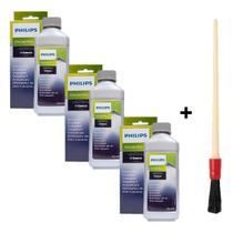 Kit 3 Descalcificante 250ml + Pincel Limpeza Máquinas Saeco Kit 3 Descalcificante 250ml + Pincel Limpeza Máquinas Saeco