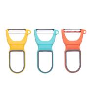 Kit 3 Descascadores de Legumes Empilháveis Oikos