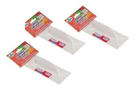 Kit 3 Desempenadeira Mini Para Grafiato 07X16 - Castor