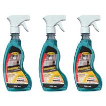 Kit 3 desengordurante limpeza pesada multiuso spray allchem 500ml Kit 3 desengordurante limpeza pesada multiuso spray allchem 500ml
