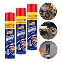 Kit 3 Desengripante Lub Mp1 Mundial Prime Lubrificante Antiferrugem Spray 321ml