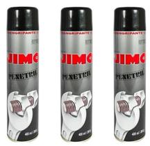 Kit 3 Desengripante Profissional Jimo Penetril Aerosol 400ml