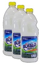 kit 3 Desinfetante Búfalo EUCALIPTO Bactericida Limpeza 2 Litros