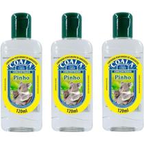 Kit 3 Desinfetante Concentrado de Ambiente 120ml Coala Pinho