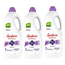 Kit 3 Desinfetante Líquido Lysoform Lavanda 2L cada Kit 3 Desinfetante Líquido Lysoform Lavanda 2L cada