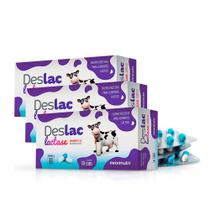 Kit 3 Deslac Enzima Lactase Quebra De Lactose 30 C Maxinutri Kit 3 Deslac Enzima Lactase Quebra De Lactose 30 C Maxinutri