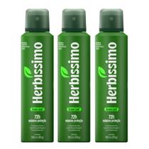 Kit 3 Desodorante Aerossol Herbíssimo Green Leaf 150 Ml - Dana Kit 3 Desodorante Aerossol Herbíssimo Green Leaf 150 Ml - Dana