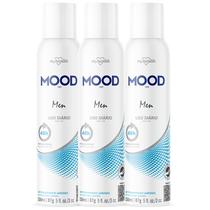 Kit 3 Desodorante Aerossol Men Mood Care 150Ml - My Health