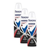 Kit 3 Desodorante Antitranspirante Rexona Antibacterial + Invisible Aerosol 150ml Kit 3 Desodorante Antitranspirante Rexona Antibacterial + Invisible Aerosol 150ml