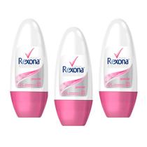 Kit 3 Desodorante Antitranspirante Rollon Rexona Feminino Powder Dry 50ml cada Kit 3 Desodorante Antitranspirante Rollon Rexona Feminino Powder Dry 50ml cada