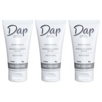 Kit 3 Desodorante Antitranspirante Sem Perfume Creme DAP 40g