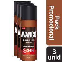 Kit 3 Desodorante Avanço Original 85ml