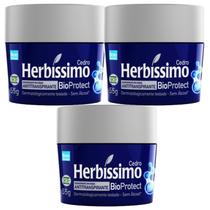 Kit 3 Desodorante Bioprotect Cedro Herbíssimo 55G - Dana