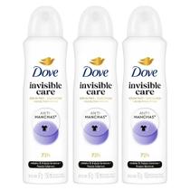 Kit 3 Desodorante Dove Invisible Care Anti Manchas Antitranspirante 72h Aerosol 150ml Kit 3 Desodorante Dove Invisible Care Anti Manchas Antitranspirante 72h Aerosol 150ml