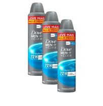 kit 3 DESODORANTE DOVE MEN CARE CUIDADO TOTAL 250ML