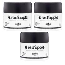 Kit 3 Desodorante Em Creme Active 55G - Red Apple