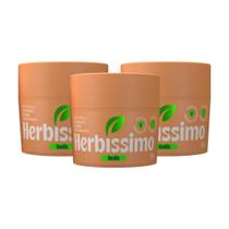 Kit 3 Desodorante Em Creme Antitranspirante Herbíssimo Vanilla 55g Kit 3 Desodorante Em Creme Antitranspirante Herbíssimo Vanilla 55g